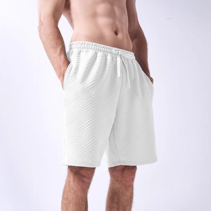 Herren Freizeitshorts mit modernem Strukturdesign Aliams