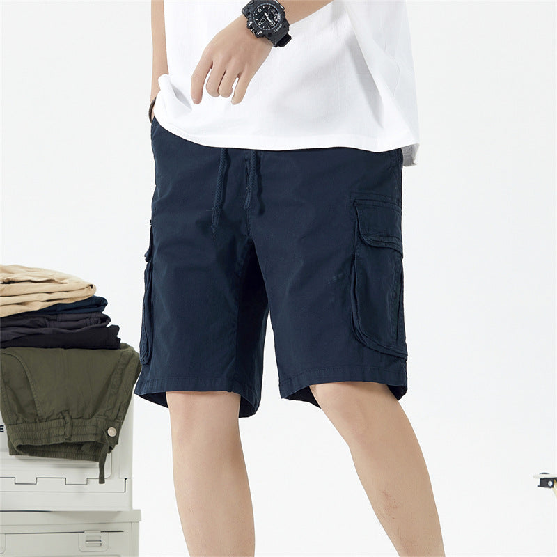 Herren funktionale Cargo-Shorts mit zahlreichen Taschen Aliams