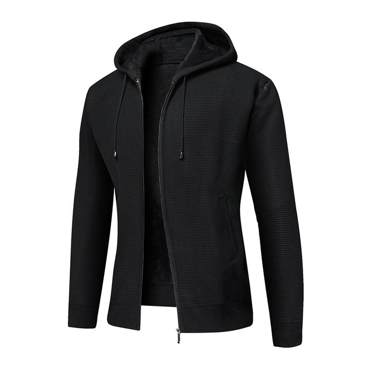 Herren gefütterte Kapuzenjacke mit hohem Komfort und cleverem Design Aliams