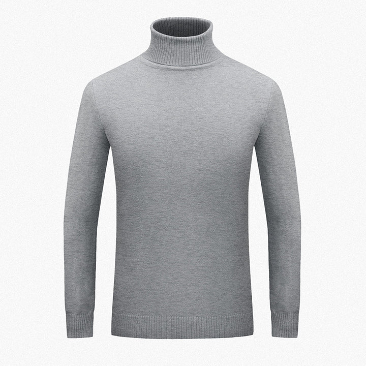 Herren Rollkragenpullover aus weichem Baumwollmix Aliams