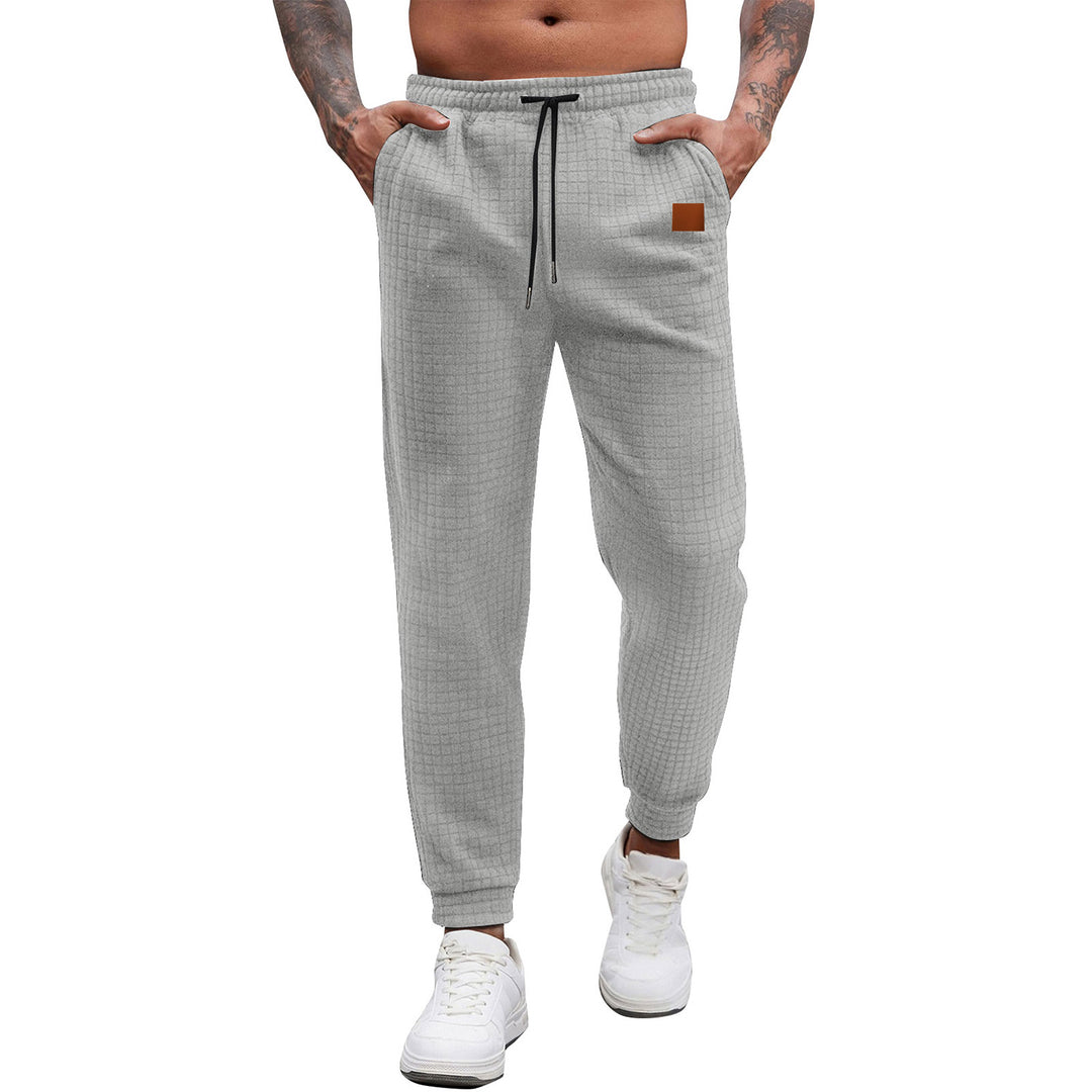Herren Bequeme Sportliche Sweathose mit elastischem Bund und praktischen Taschen Aliams