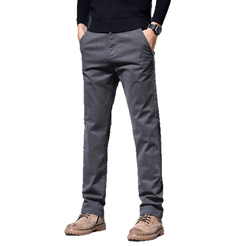 Herren Bequeme Chino-Hose mit praktischen Seitentaschen Aliams