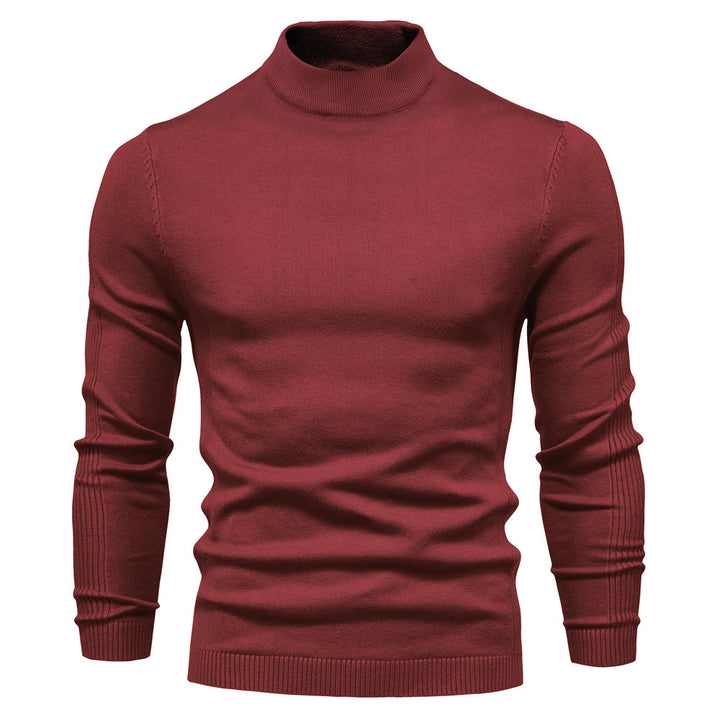 Herren Hochwertiger Rollkragenpullover Aliams