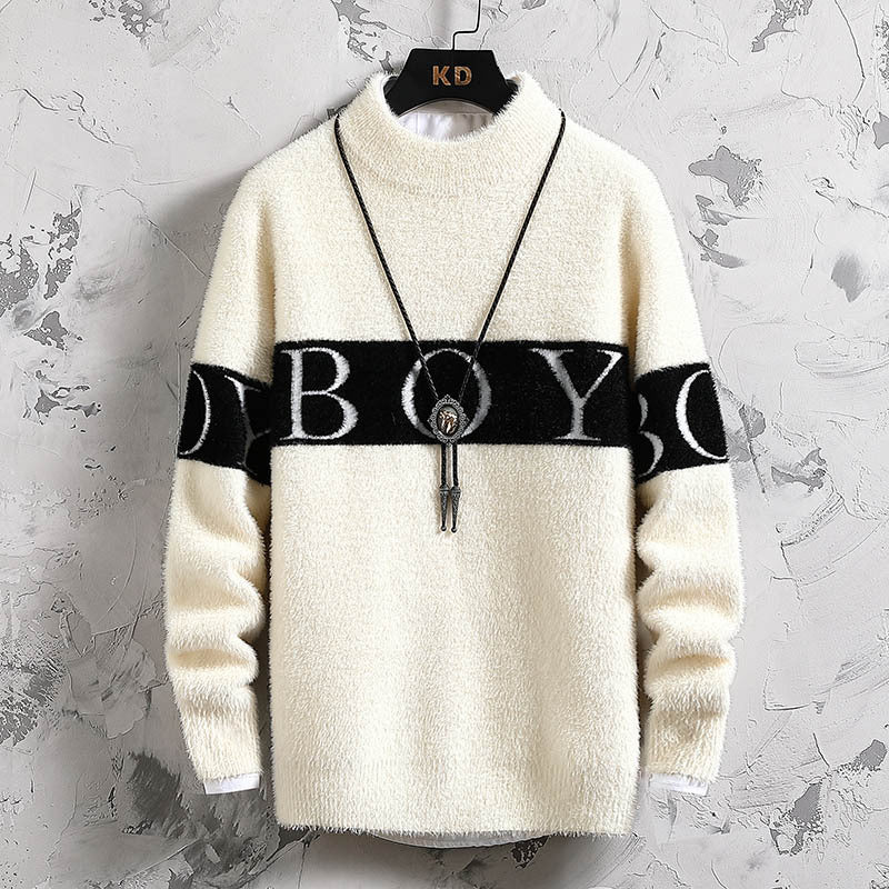 Damen Hochwertiger, kuscheliger Pullover mit Stehkragen Aliams