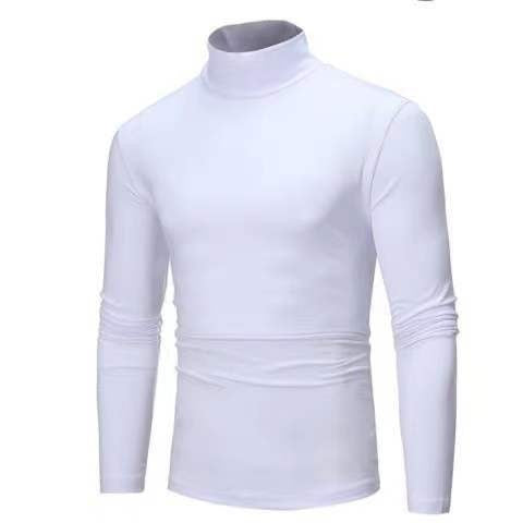 Herren Rollkragenpullover aus elastischem Material mit eng anliegendem Schnitt Aliams