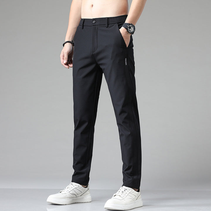 Herren Sportliche Slim-Fit Jogginghose Aliams