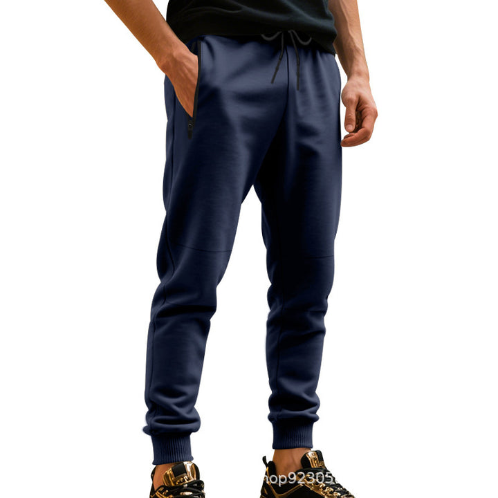 Herren gemütliche Sweatpants mit modernem Schnitt und elastischem Bund Aliams