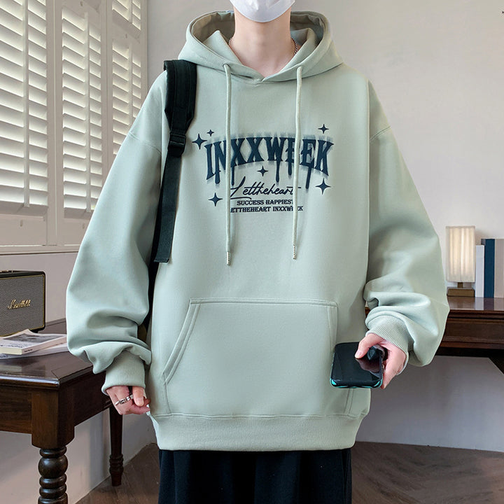 Unisex Bequemer Kapuzenpullover mit modernem Grafikdruck Aliams