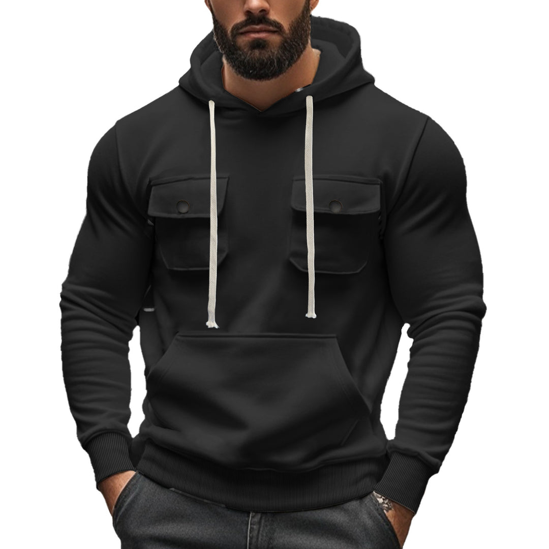 Herren Kapuzenpullover mit praktischen Pattentaschen und modernem Design Aliams