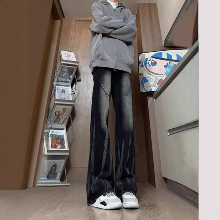 Herren lässige baggy Jeans im used Look Aliams
