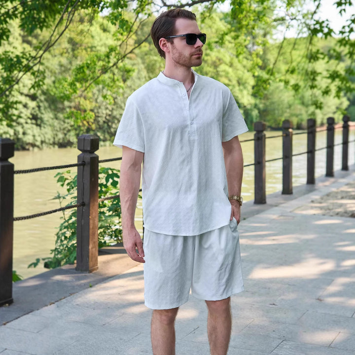 Herren Freizeitanzug aus atmungsaktivem Material mit lässigem Schnitt Aliams