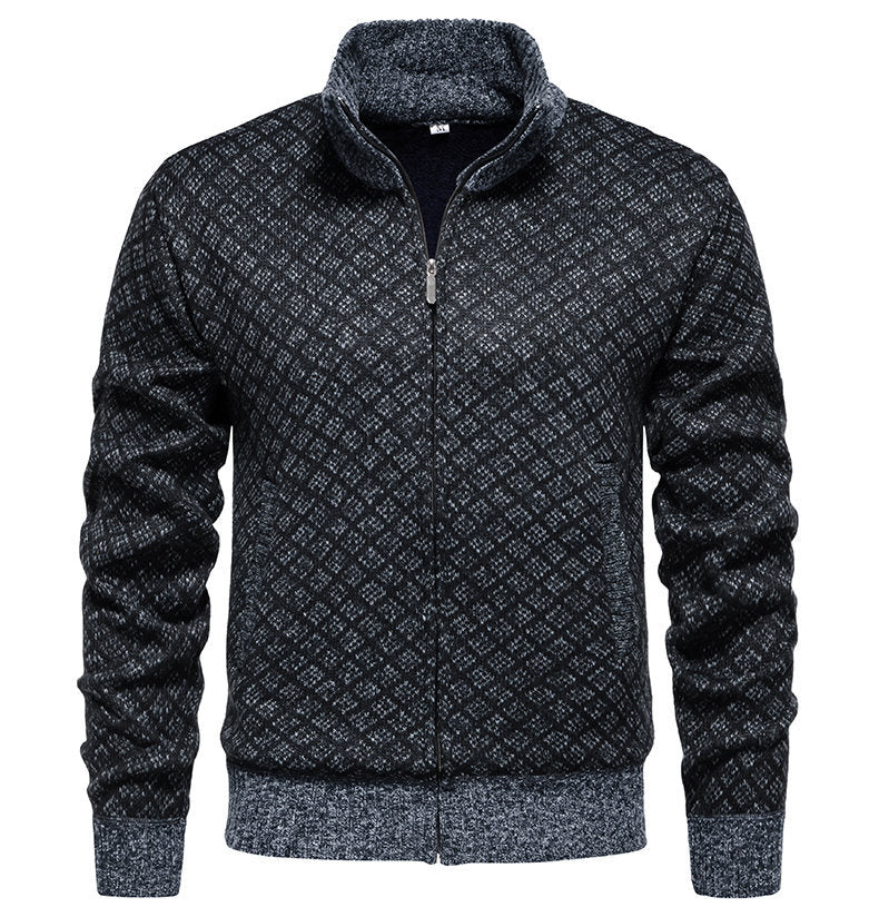 Herren gesteppte Sweatjacke Aliams