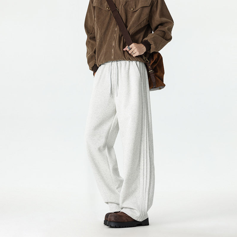 Herren Bequeme und lässige Freizeithosen mit weitem Schnitt Aliams