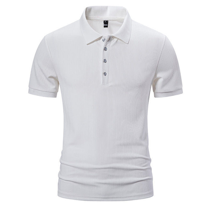 Herren Polohemd mit strukturiertem Design Aliams