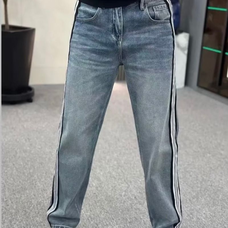 Herren Jeans mit seitlichen Streifen Aliams