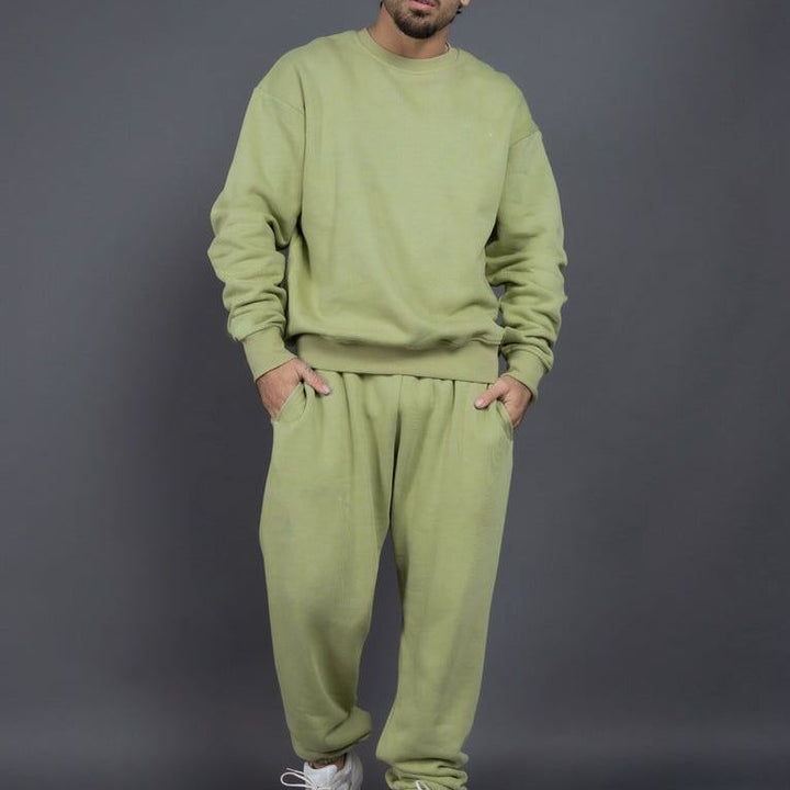 Herren bequeme Sweatshirt- und Jogginghose Kombination Aliams