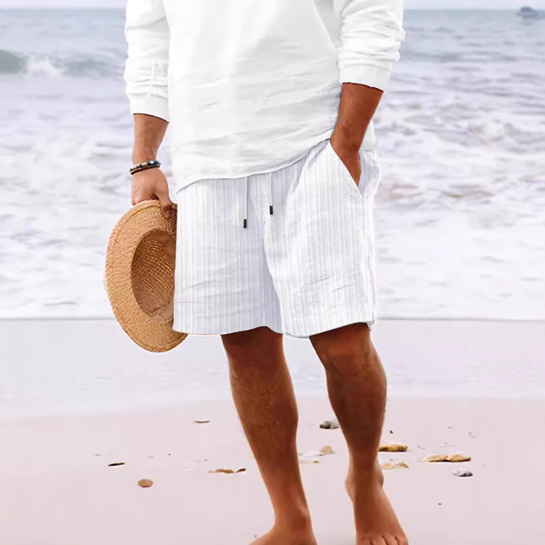 Herren Bade- und Freizeitshorts mit elastischem Bund und praktischen Seitentaschen Aliams