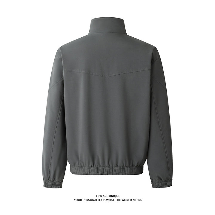 Herren Freizeitjacke mit praktischen Taschen und hohem Kragen Aliams