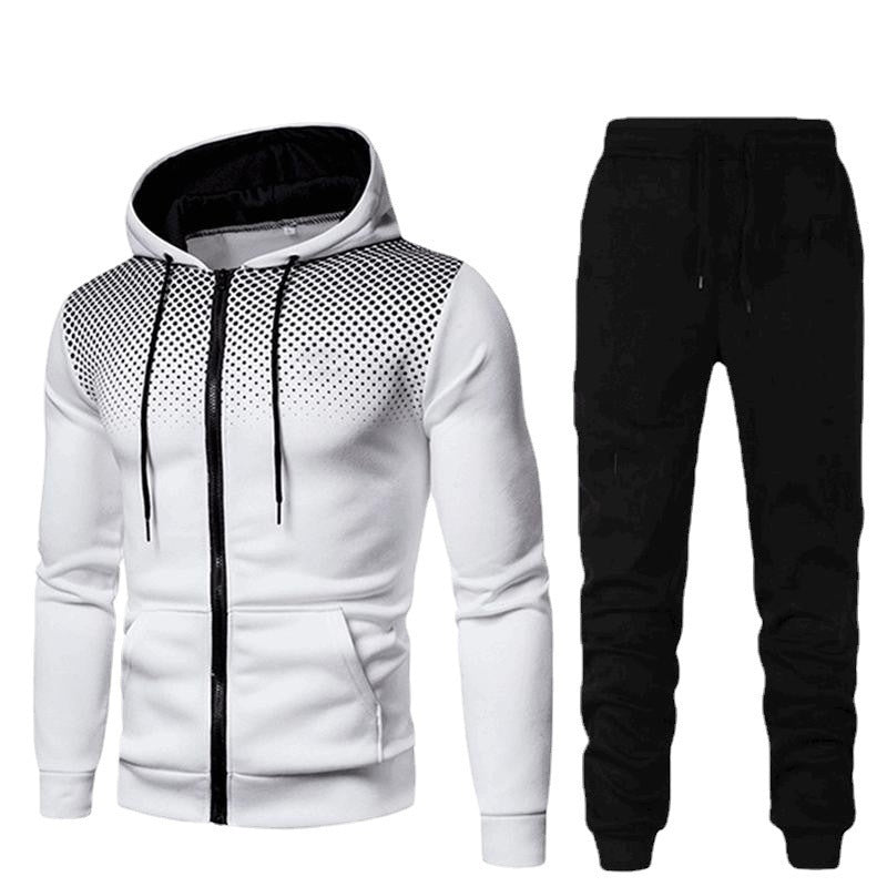 Herren Sportliches Jogginganzug-Set mit atmungsaktivem Material und modernen Einsätzen Aliams