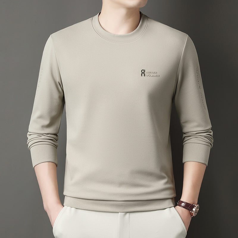 Herren Sport Sweatshirt mit strukturiertem Gewebe und modernem Rundhalsausschnitt Aliams