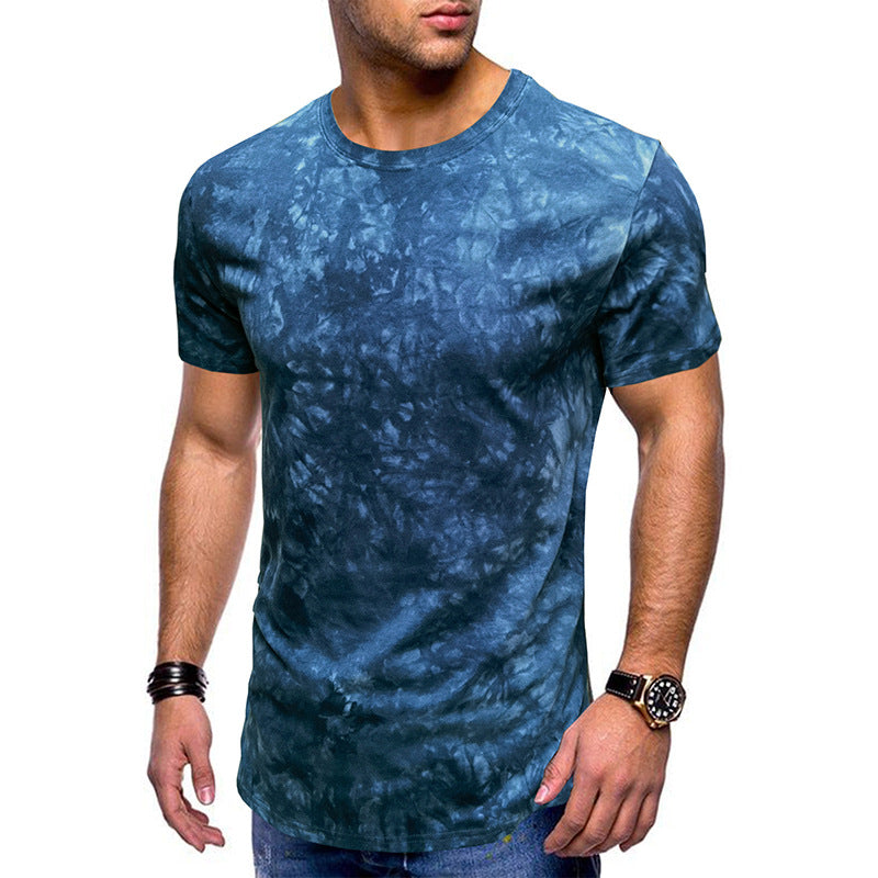Herren T-Shirt mit angesagtem Batik-Muster und hochwertiger Baumwolle Aliams