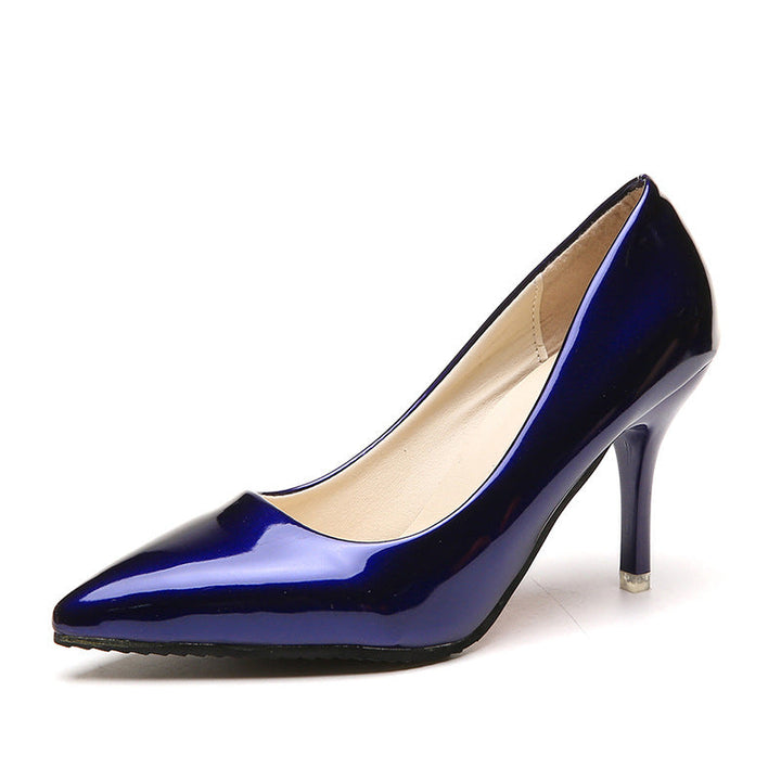 Damen Elegante Hochglanz-Pumps mit Schmaler Silhouette und Komfortablem Innenfutter Aliams