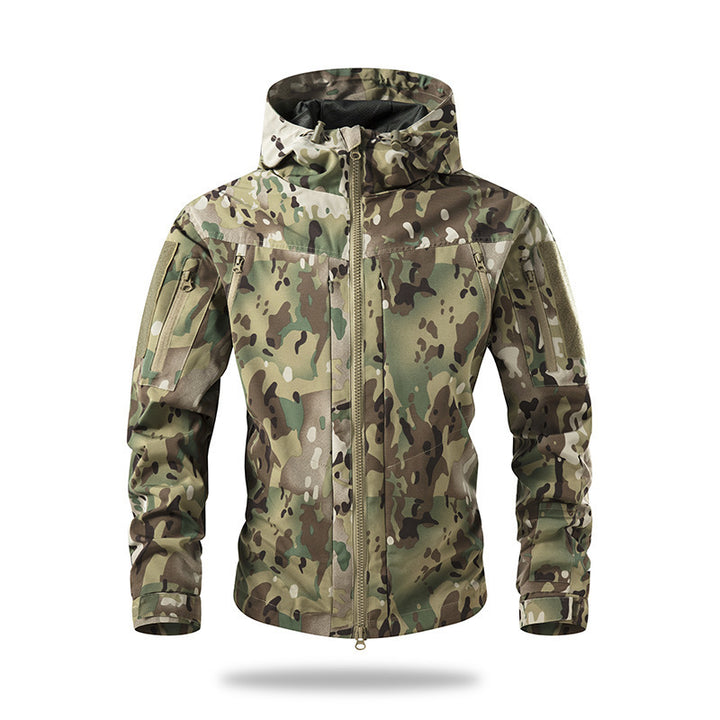 Herren technische Outdoorjacke mit atmungsaktiver Membran Aliams