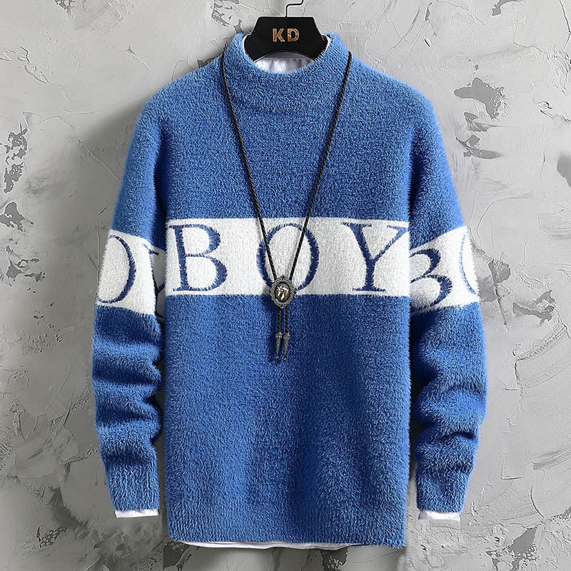 Damen Hochwertiger, kuscheliger Pullover mit Stehkragen Aliams