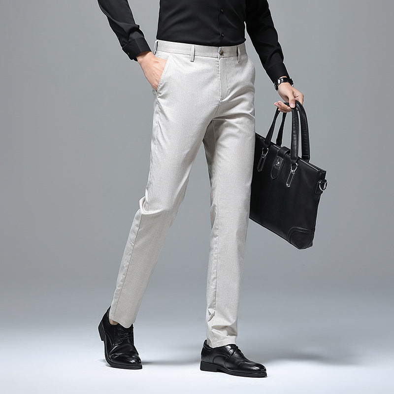 Herren elegante und komfortable Chino-Hose im modernen Schnitt Aliams