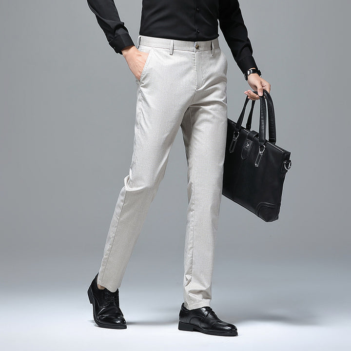 Herren elegante und komfortable Chino-Hose im modernen Schnitt Aliams