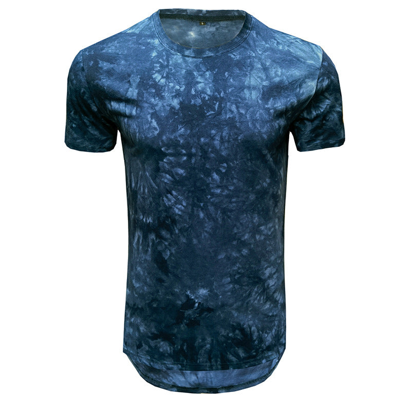 Herren T-Shirt mit trendiger Batik-Optik Aliams