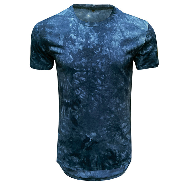 Herren T-Shirt mit trendiger Batik-Optik Aliams