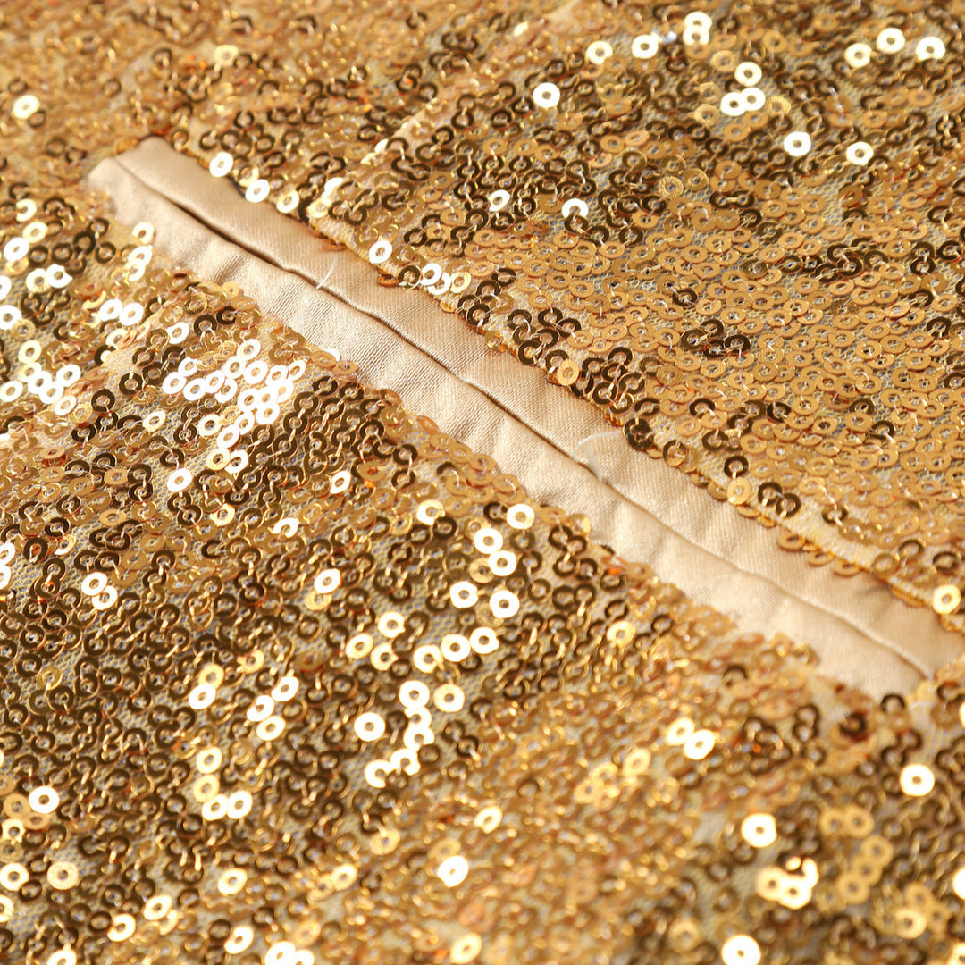 Herren schimmernde Pailletten-Weste Aliams