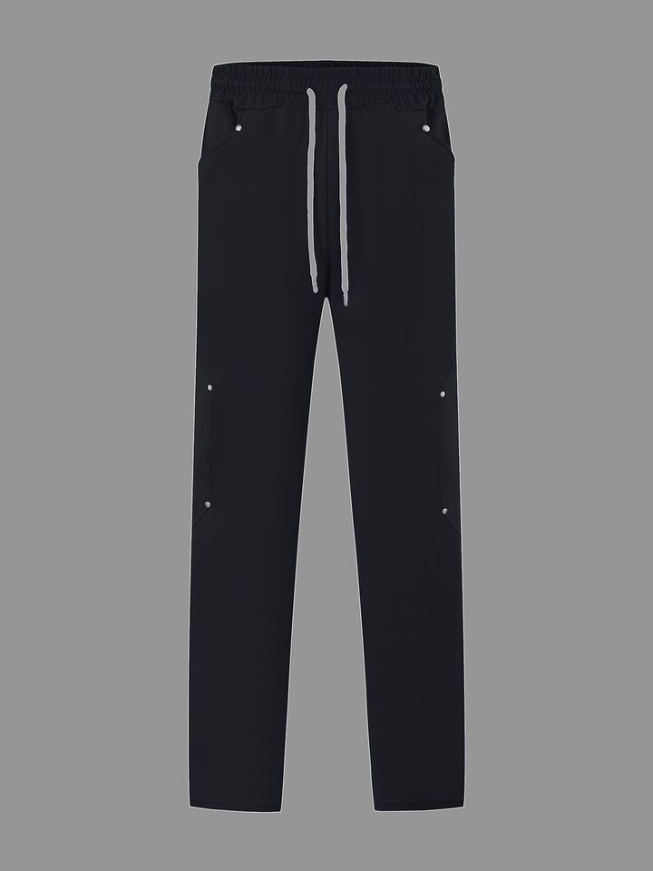 Herren Sportliche Jogginghose mit atmungsaktiven Mesh-Einsätzen und elastischem Bund Aliams