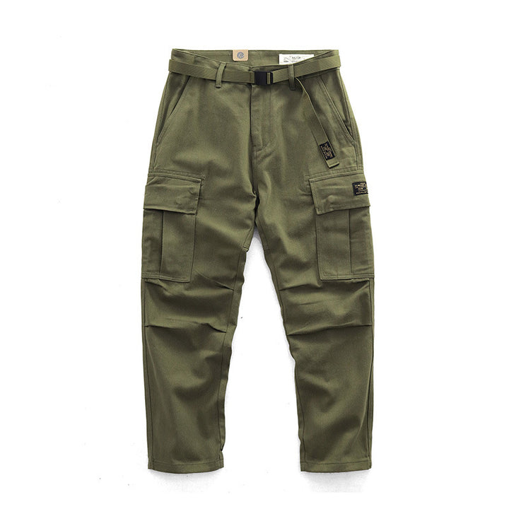 Herren taktische Cargo-Hose mit verstellbarem Bund und multifunktionalen Taschen Aliams