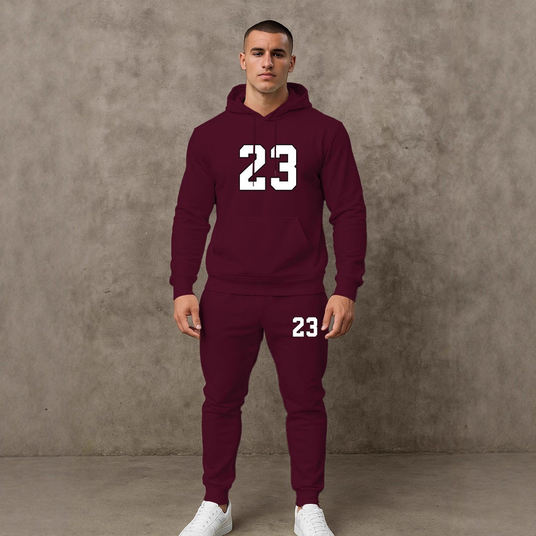 Herren Premium Sportanzug mit lässigem Grafikdesign Aliams