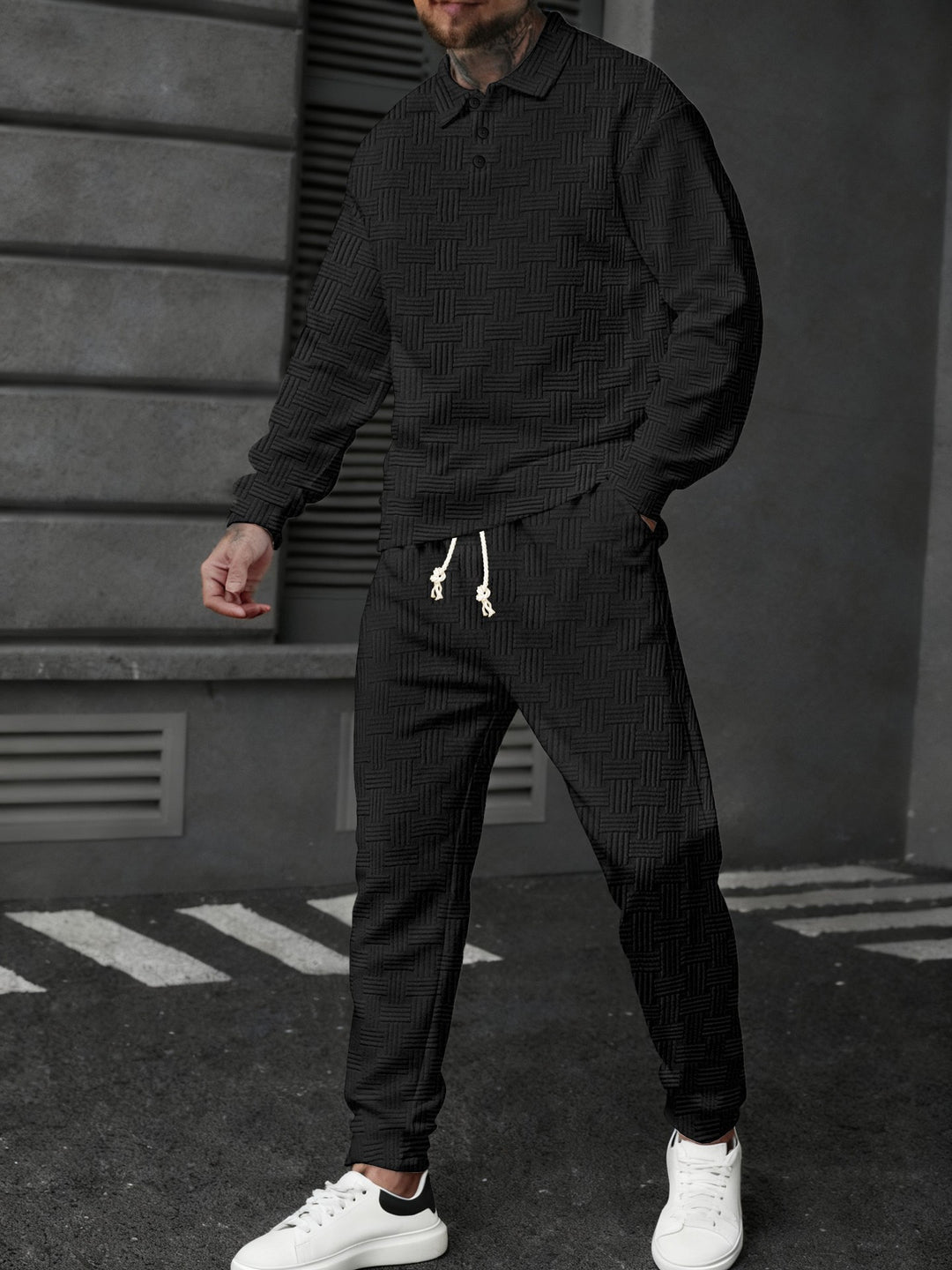 Herren Sportlicher Lounge-Set Aliams