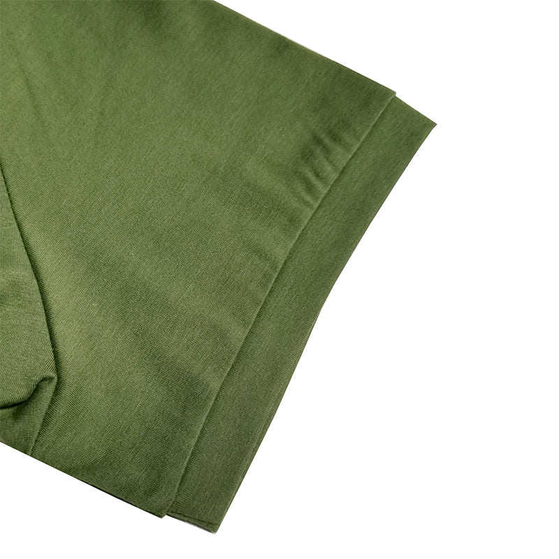 Herren Kurzarm Hemd mit modischem Henley-Ausschnitt und strukturiertem Design Aliams