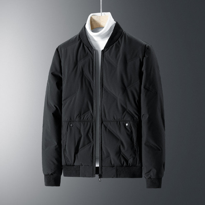 Herren Steppjacke mit elastischen Bündchen und praktischen Reißverschlusstaschen Aliams