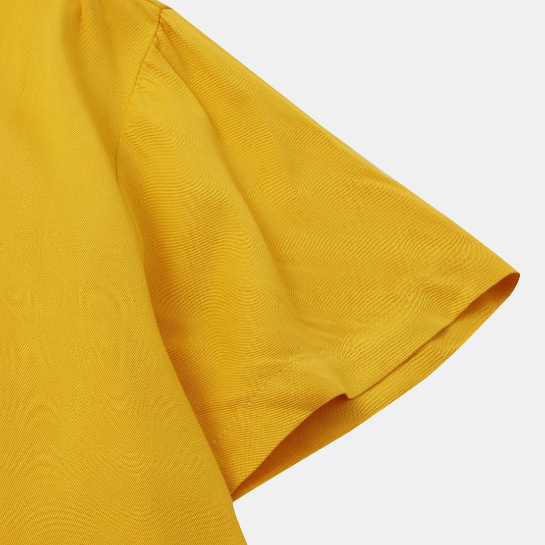 Herren Kurzarmhemd im modernen, luftigen Design mit Knopfverschluss Aliams