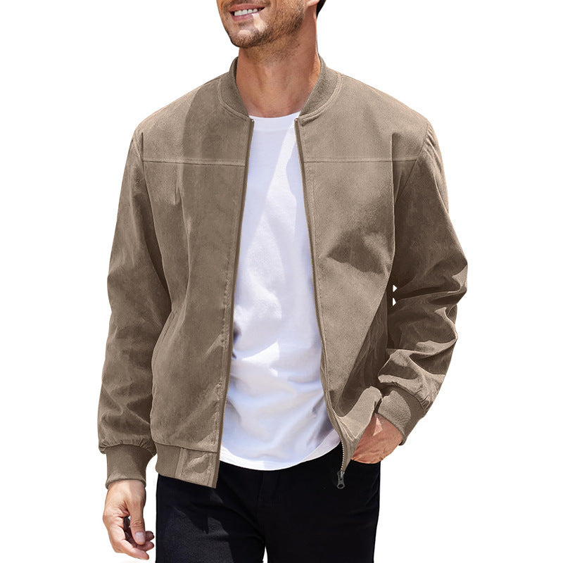 Herren stylische Bomberjacke mit sportlichem Schnitt Aliams