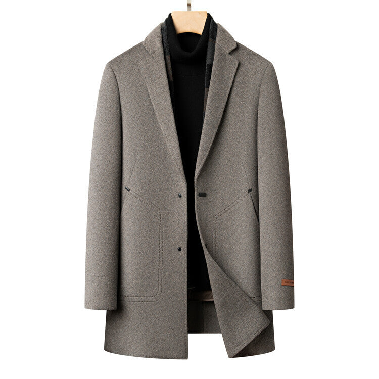 Herren eleganter Übermantel Aliams