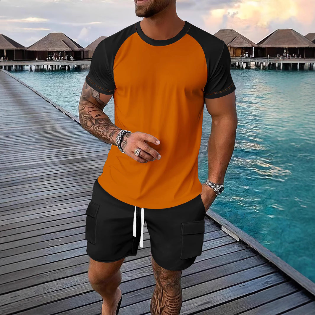 Herren Sport T-Shirt mit Raglanärmeln Aliams