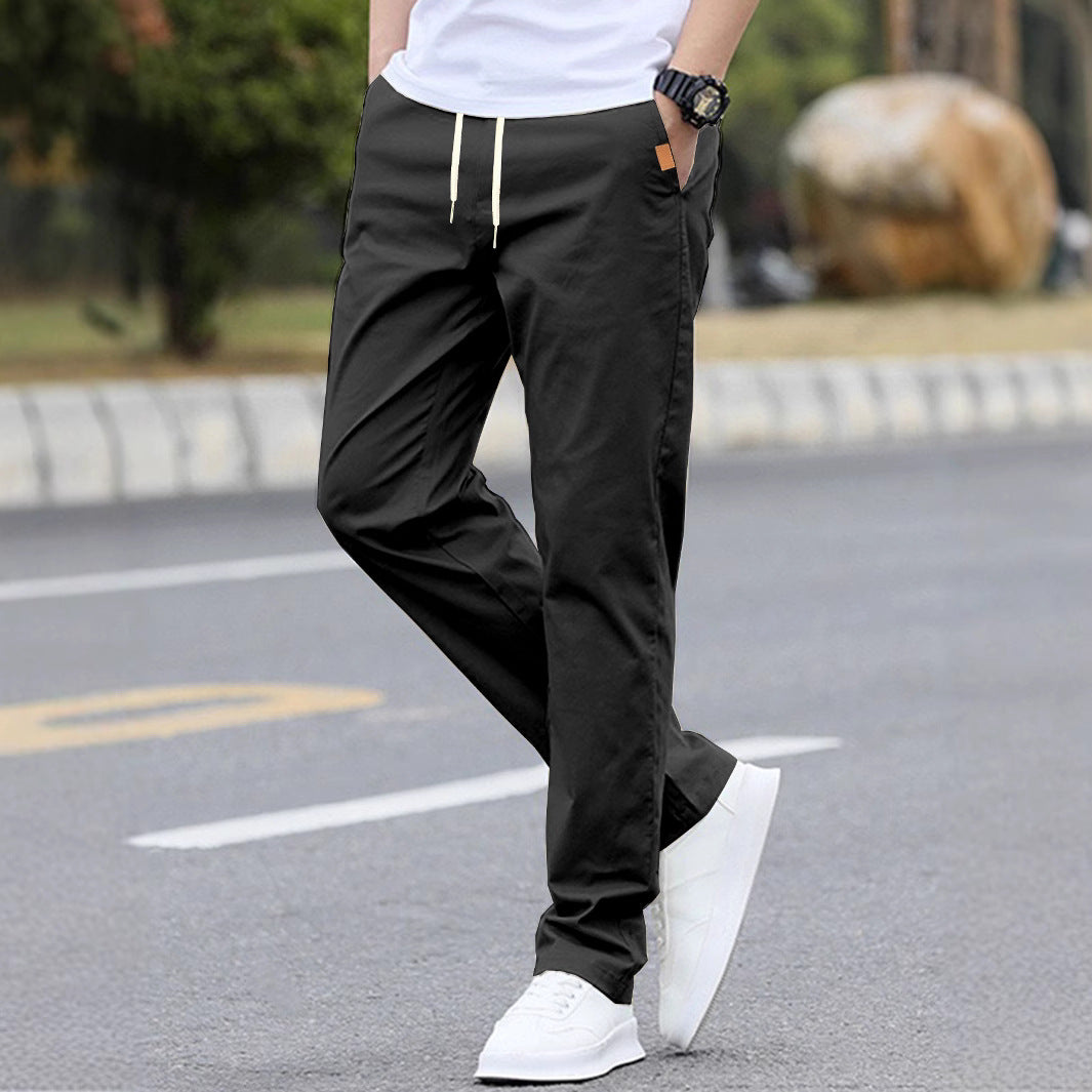 Herren Freizeit-Hose mit atmungsaktivem Material und elastischem Bund Aliams