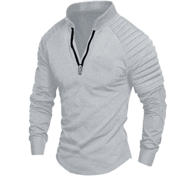 Herren Sportlicher Zip-Pullover mit modischen Akzenten Aliams