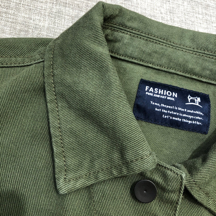 Herren vielseitige Utility-Jacke mit zahlreichen Funktionstaschen Aliams