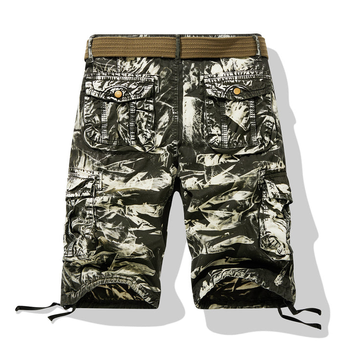 Herren Cargo-Shorts mit innovativem Taschendesign und elastischem Bund Aliams