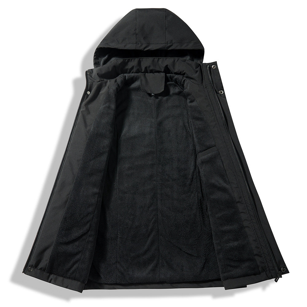 Herren Outdoor-Jacke mit isolierender Innenausstattung und praktischen Taschen Aliams