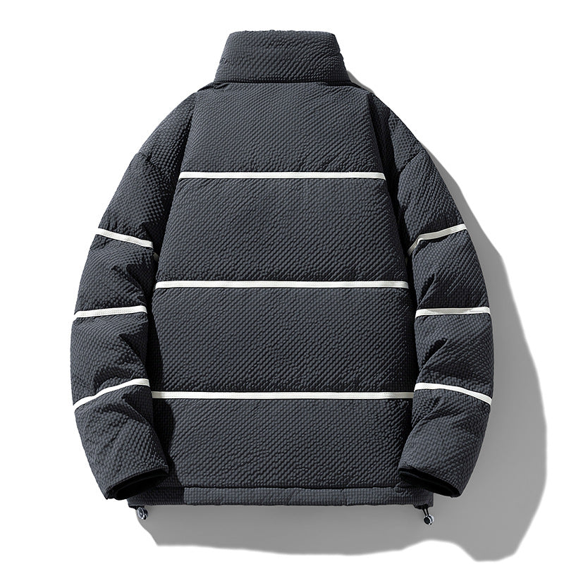 Herren stilvolle Steppjacke mit reflektierenden Akzenten Aliams