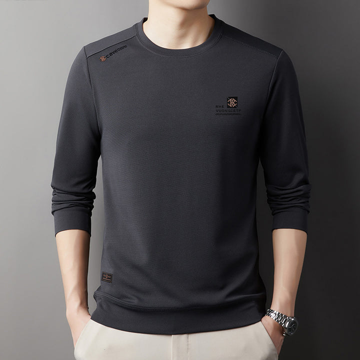 Herren funktionales Langarmshirt mit atmungsaktiver Struktur und innovativen Eigenschaften Aliams